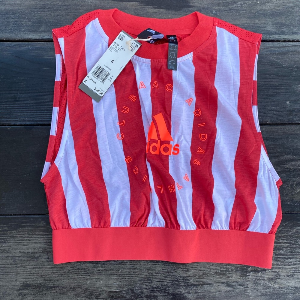 Adidas Jersey Crop Top